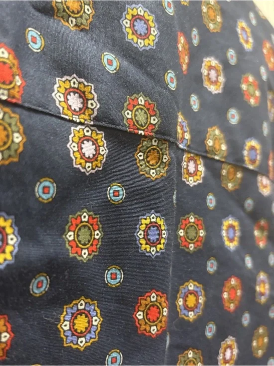 UNTUCKit "Sydney" Navy Stretch Cotton Shirtdress Sz 8 Like NEW - Picture 10 of 13